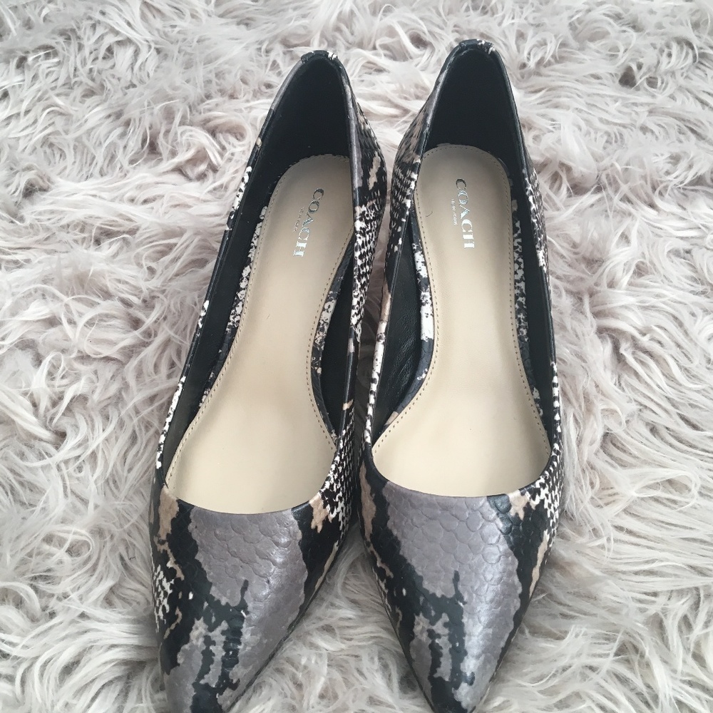 Coach leather shoes_NEW